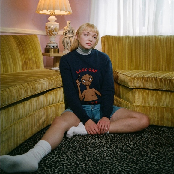 Lazy Oaf Sweaters - Lazy Oaf X E.T Knit Jumper Sweater Crewneck Size Medium